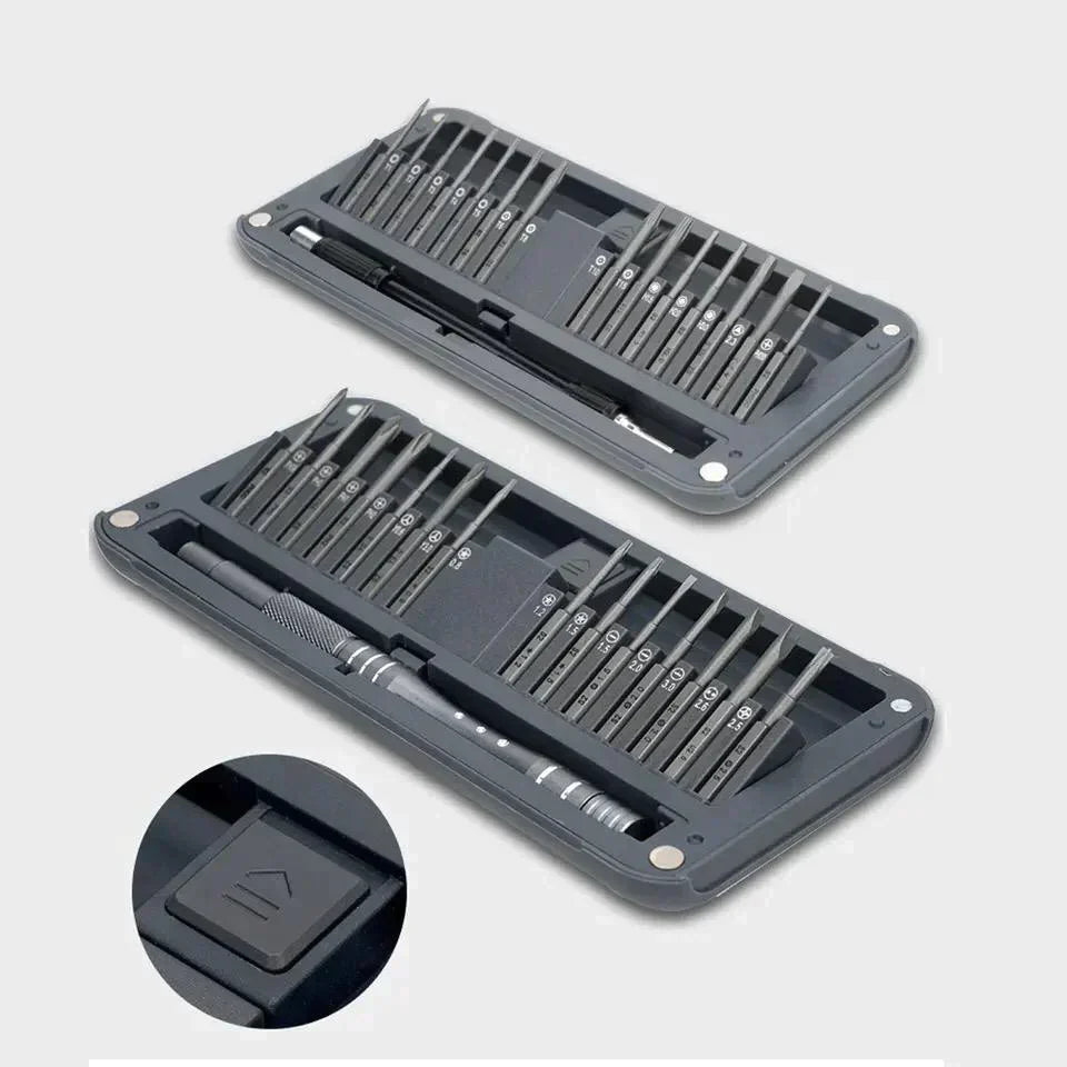 30 in 1 Magnetic Screwdriver Set With 2 Extensions-8