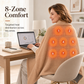 🔥 Half-Price Offer & Last Day 🧣 Portable Electric Heated Blanket Shawl – 15s Fast Heat, 3 Temperatures, USB 🔥 Wearable, Non-Slip, Lightweight,Hands-Free Warmth for Office, Home & Travel 🛋️