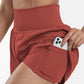 ✨️2025 Hot Sale 50% OFF🥰High Waisted 2-in-1 Yoga Shorts & Side Pockets