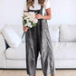 🔥Limited Time Sale 50% OFF💕Women's Cute Casual Button Jumpsuit Ripped Denim Overalls