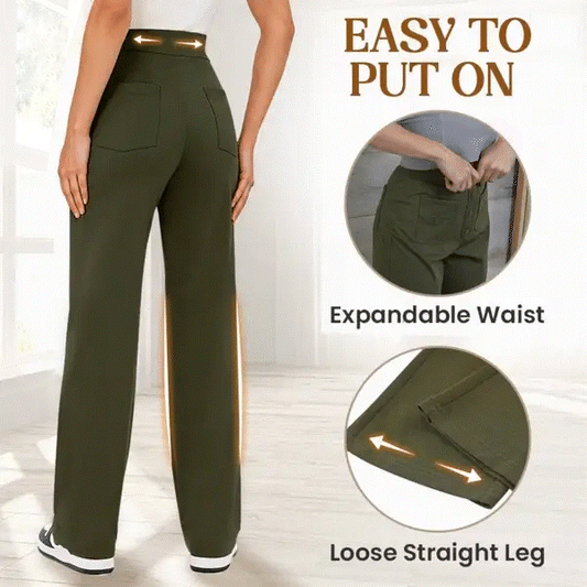 💖LAST DAY SALE 50% OFF💷Women's Casual High Waist Stretch Pants