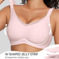 💖LAST DAY 50% OFF💷Women's Wireless V-Neck Crossover Mesh Seamless Push-Up Bra