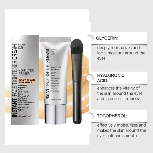 Instant Makeup Primer For Face No-Filter Primer Instant Skin Tightener