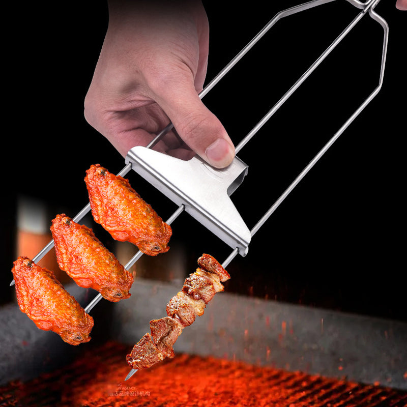 3 Way Grill Skewers - GrillSavant-4