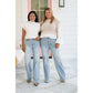 💥Last Day! Hurry up!!✨FREE SHPPING✈️👖High Rise Vintage Wash Tummy Control Top Straight Leg Jeans