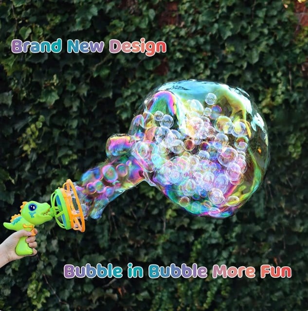 🦖Electric Dinosaur Bubble Machine-4
