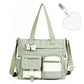 👜 HALF PRICE — TODAY ONLY! ✨ Large Capacity Multi-Pocket Canvas Tote Bag – Retro Style, Roomy & Organized 🎒 Laptop-Friendly, Lightweight & Comfortable 🏫 Perfect for School, Commuting & Shopping 🛍️