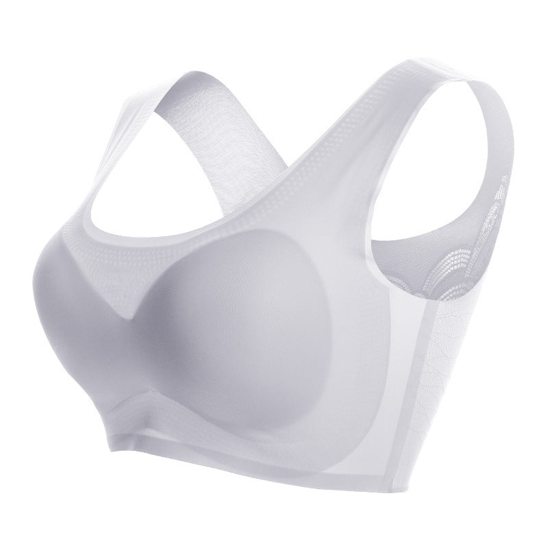 Ice Silk Comfort Plus Size Ultra-thin Bra-19