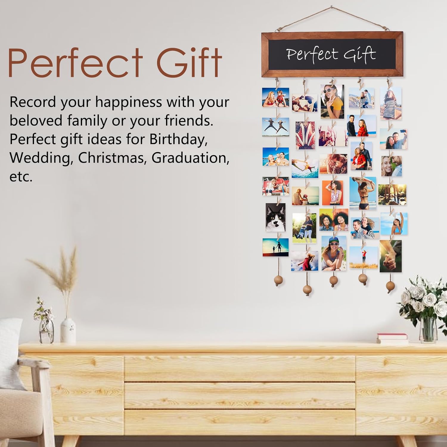 Wooden Picture Frames Collage Wall Decor-2