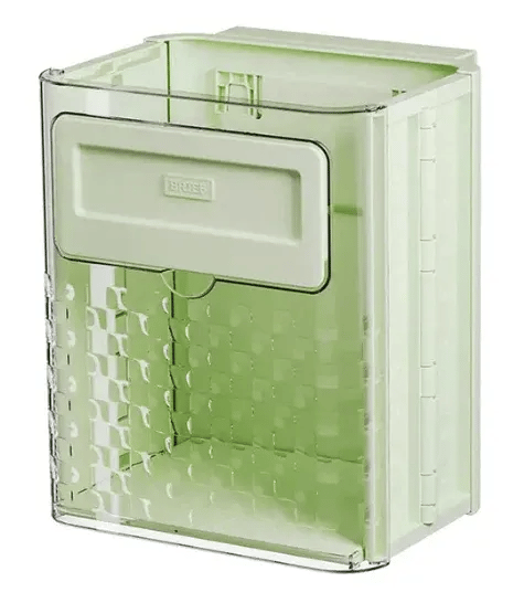 WALL-MOUNTED HANGING TRASH CAN WITH LID-2