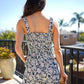 💃Women's Summer Square Neck Sleeveless Loose Casual Short Smocked Romper✨