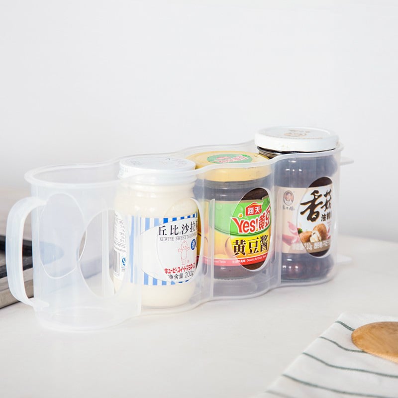 🔥Aufbewahrungsbox für Küchenkühlschrank, transparente gekühlte Bier- und Coladosen, Space Can Organizer Aufbewahrungsbox-4