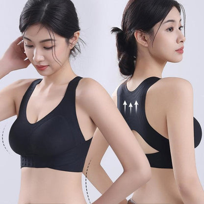 👙 50% OFF — NEW ARRIVAL LIMITED SALE! 🛍️ Women’s Front Fastening Posture Bra – Crisscross Back Posture Support, Front Closure 💫 Seamless Cups, Wide Side Support ✨ All-Day Lift & Back Pain Relief for Office & Daily Wear 💖