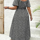 💃Summer Hot Sale 50% OFF💗Plus Size Split Floral Print Boho Maxi Dress