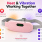 🥳2026 HOT SALE🥳💞50K+ SOLD!  !🔥💖 Menstrual Heating & Massage Belt – 3 heat levels + vibration ease period cramps. Cordless, wearable & quiet – relief anywhere! 🎁✨The best gift for her!