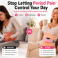 🥳2026 HOT SALE🥳💞50K+ SOLD!  !🔥💖 Menstrual Heating & Massage Belt – 3 heat levels + vibration ease period cramps. Cordless, wearable & quiet – relief anywhere! 🎁✨The best gift for her!