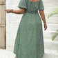 💃Summer Hot Sale 50% OFF💗Plus Size Split Floral Print Boho Maxi Dress