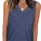 🎁Summer Promotion 50% OFF✨Women's Sleeveless V-Neck Slimming Loose Fit Casual Tank Top
