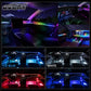 🎁50% OFF NOW!🚗Car Interior LED Atmosphere Strip💡Multi Color Options🔌USB Powered✨Easy Install Dashboard & Door Ambient Light