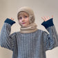 Winter Beanie Hat Scarf Sets Warm Knit Hat-9