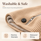 🔥 Half-Price Offer & Last Day 🧣 Portable Electric Heated Blanket Shawl – 15s Fast Heat, 3 Temperatures, USB 🔥 Wearable, Non-Slip, Lightweight,Hands-Free Warmth for Office, Home & Travel 🛋️