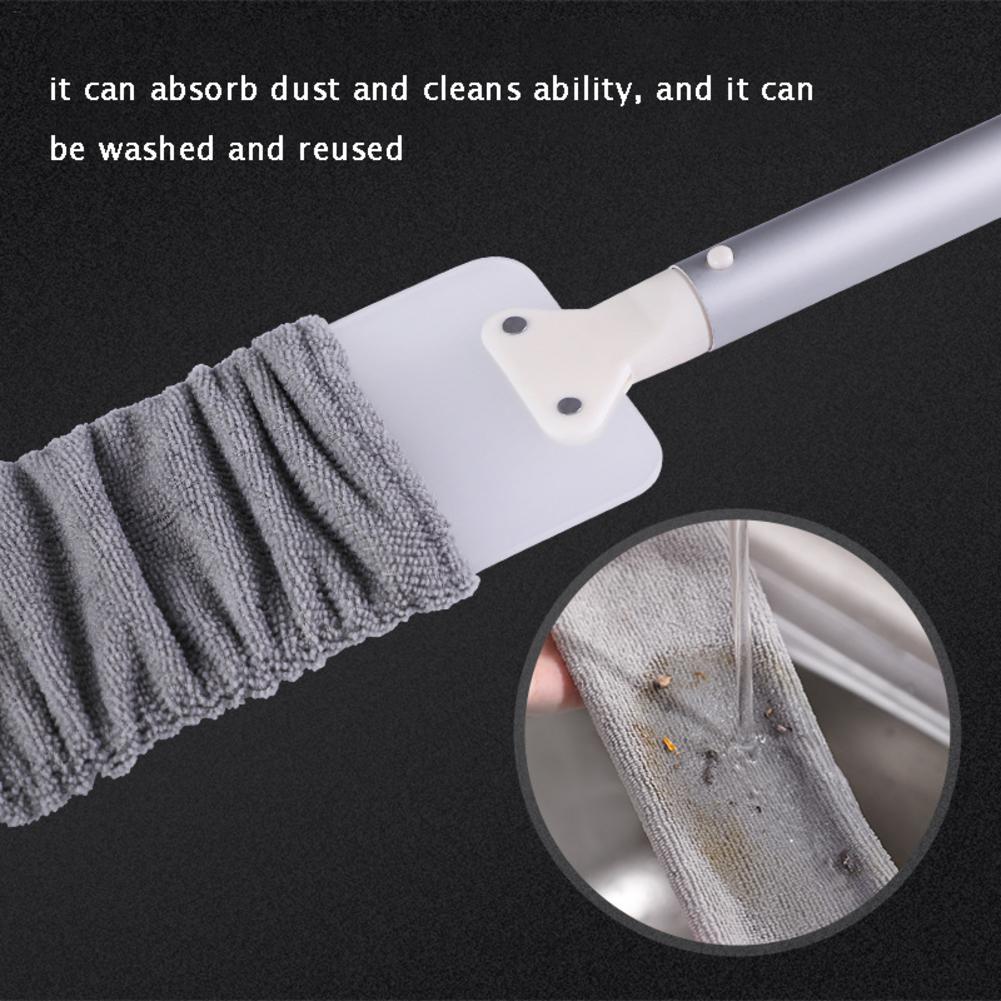 Multifunction Retractable Microfiber Dust Brush Gap Mop-5