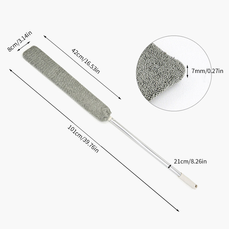 Multifunction Retractable Microfiber Dust Brush Gap Mop-11