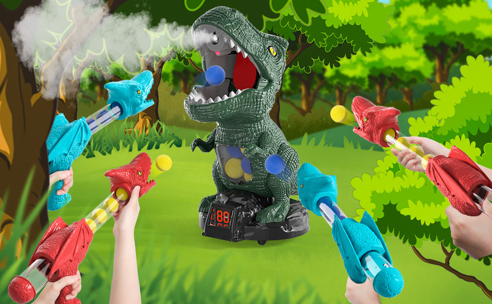 40% OFF🎁New Arrive Dinosaur Shooting Toy Set-12