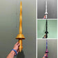 3D Printed Retractable Spiral Sword-1