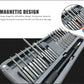 30 in 1 Magnetic Screwdriver Set With 2 Extensions-11