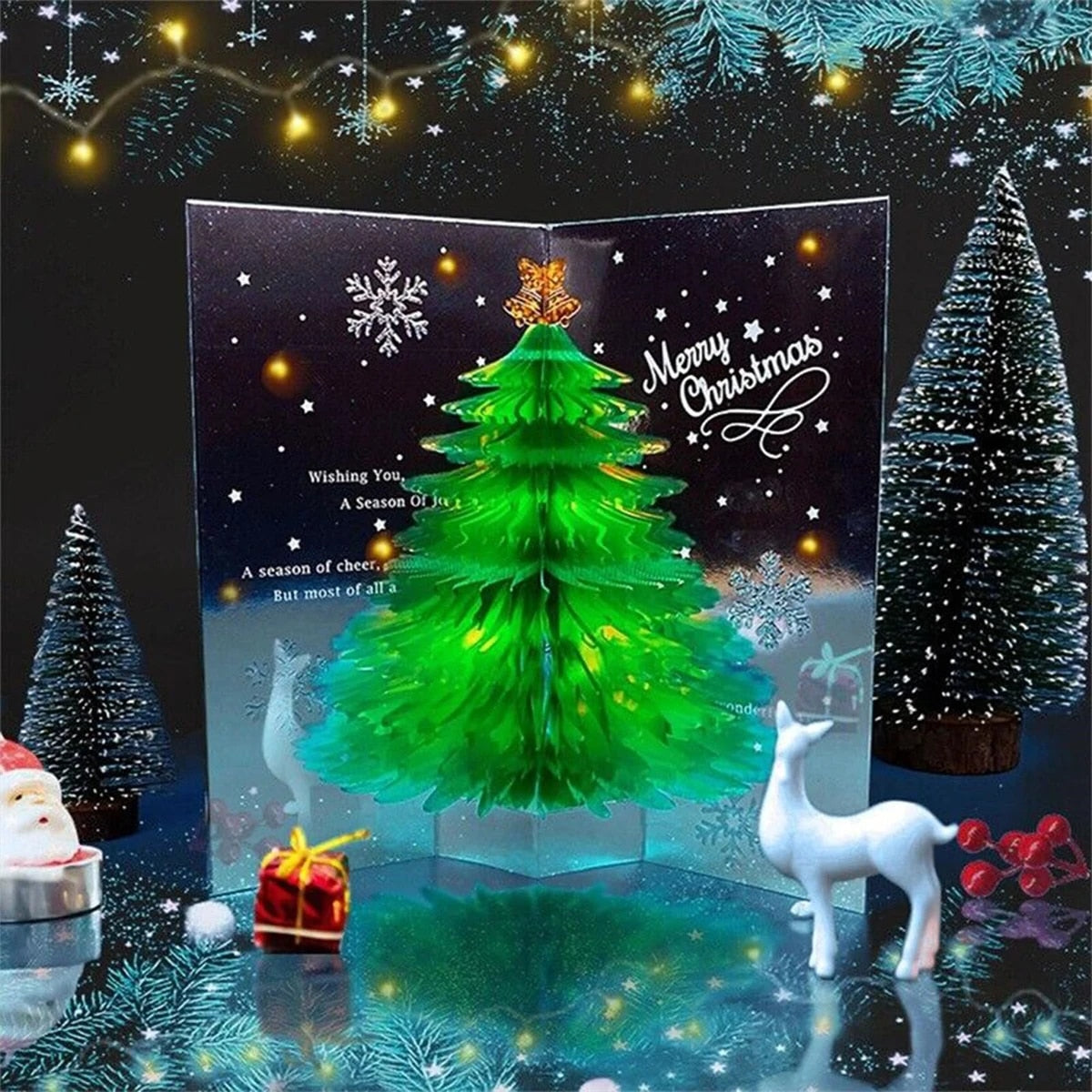 Christmas Tree 3D Pop-up Card-8