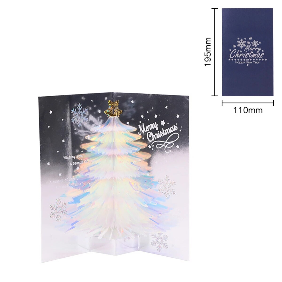 Christmas Tree 3D Pop-up Card-14