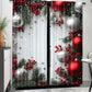 🎅Xmas Sale - 50% OFF🎄Christmas Window Curtains 2-Piece Set for Home Decor