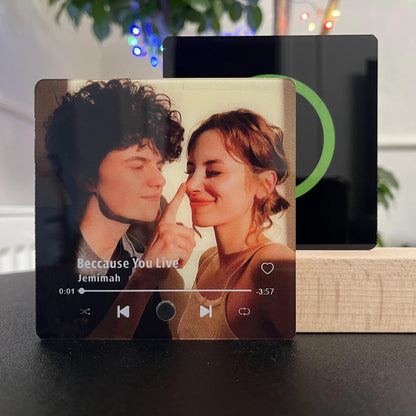Music Fridge Magnet Personalized Photo Fridge Magnet Can Play Songs