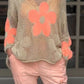 🎁Hot Sale☀️Women’s Summer Hollow-Out Knit Pullover Top – Breezy, Chic & Effortlessly Stylish! ✨👚