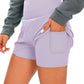 ✨️2025 Hot Sale 50% OFF🥰High Waisted 2-in-1 Yoga Shorts & Side Pockets