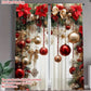 🎅Xmas Sale - 50% OFF🎄Christmas Window Curtains 2-Piece Set for Home Decor