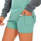 ✨️2025 Hot Sale 50% OFF🥰High Waisted 2-in-1 Yoga Shorts & Side Pockets