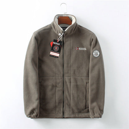 Double-Layer Fleece Hooded Jacket 🎁(50% OFF)
