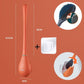 Modern Home Flexible Silicone Baseball Shaped Toilet Brush-7