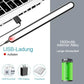 Magnetically rechargeable touch lamp with long battery life-10