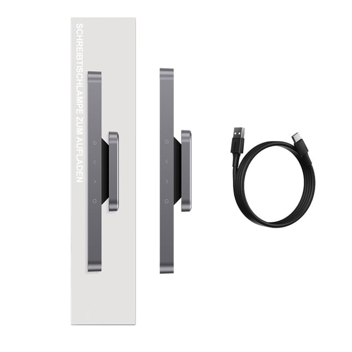 Magnetically rechargeable touch lamp with long battery life-5