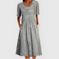 🎉🛍️Hot Promotion 50% OFF💃Timeless Striped Midi Dress