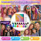 💥 HALF PRICE — LAST DAY! 🌈 12-Color Temporary Hair Chalk Set – Vibrant Shades, Easy Clamp-On Use 🎨 Washable, No Bleach Needed ✨ Instant Color for  Ideal for Birthdays, Halloween, Concerts & Cosplay 🎃