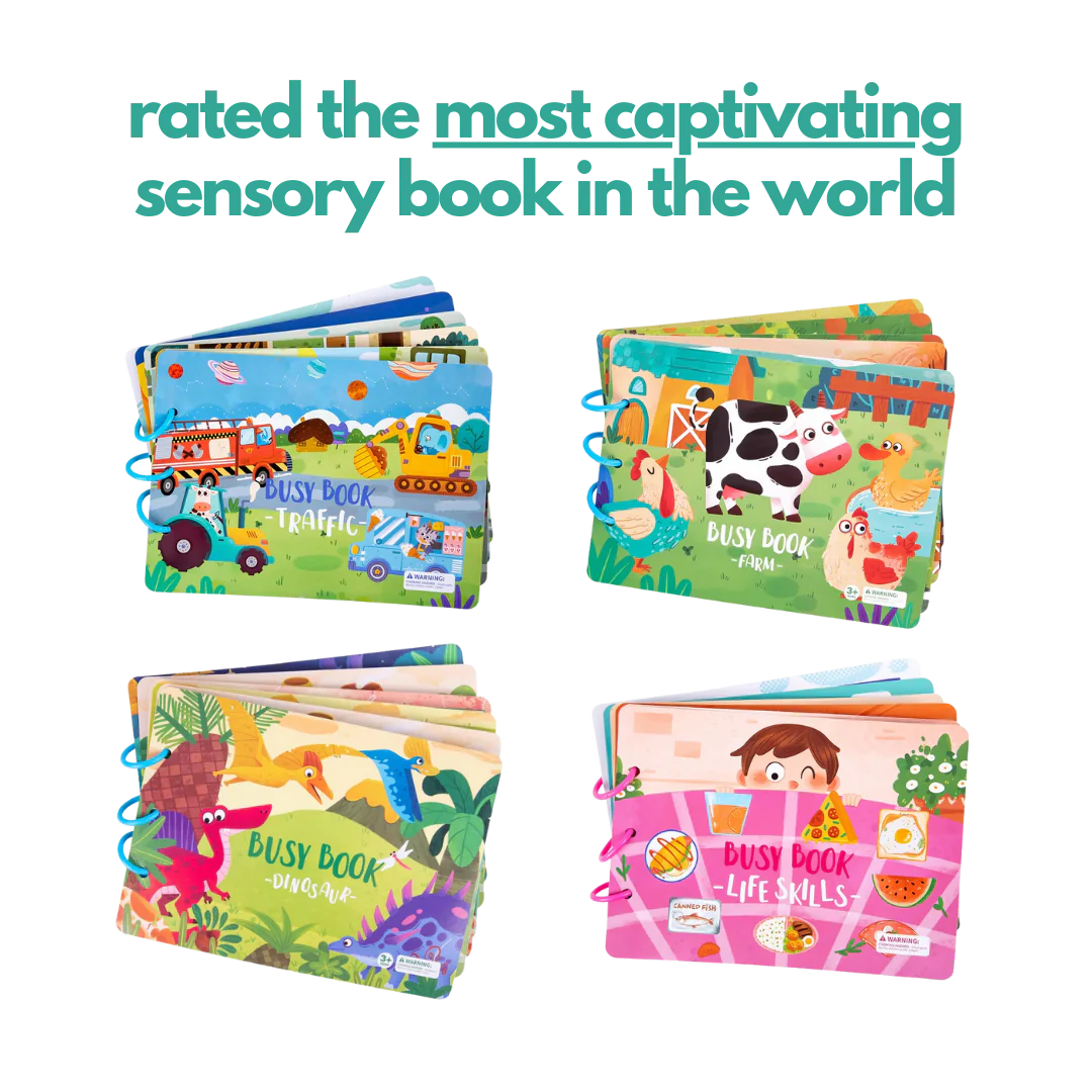 49% OFF TODAY🔥Dr. Glow's Sensory Book - Keep Kids off Devices!-9