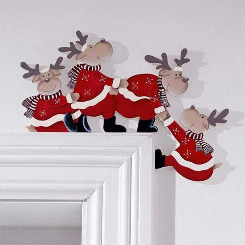 🎅Funny Christmas Door Frame Decorations-4