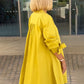 Women's Long Plain Cotton Shirt Jacket
