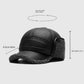 ⛄️HOT SALE 50% OFF🧢Vintage Men's Earflap Winter Hat✨Soft Plush Lining Faux Leather Cap🧊Cold Resistant For Walking Camping & Travel