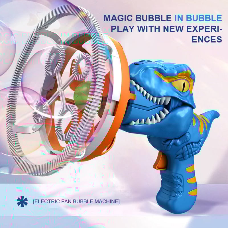 🦖Electric Dinosaur Bubble Machine-1