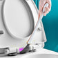 Modern Home Flexible Silicone Baseball Shaped Toilet Brush-4